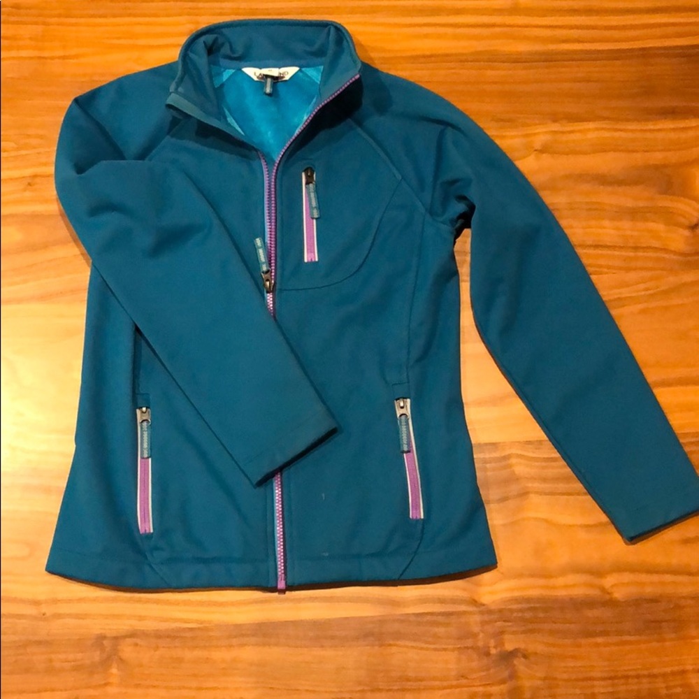Lands End fleece lined jacket